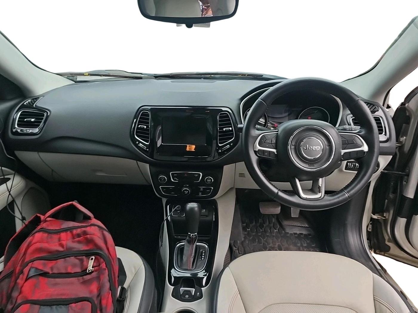 2017 Jeep Compass LIMITED 1.4 PETROL AT, Petrol, Automatic, 53,956 km, interior