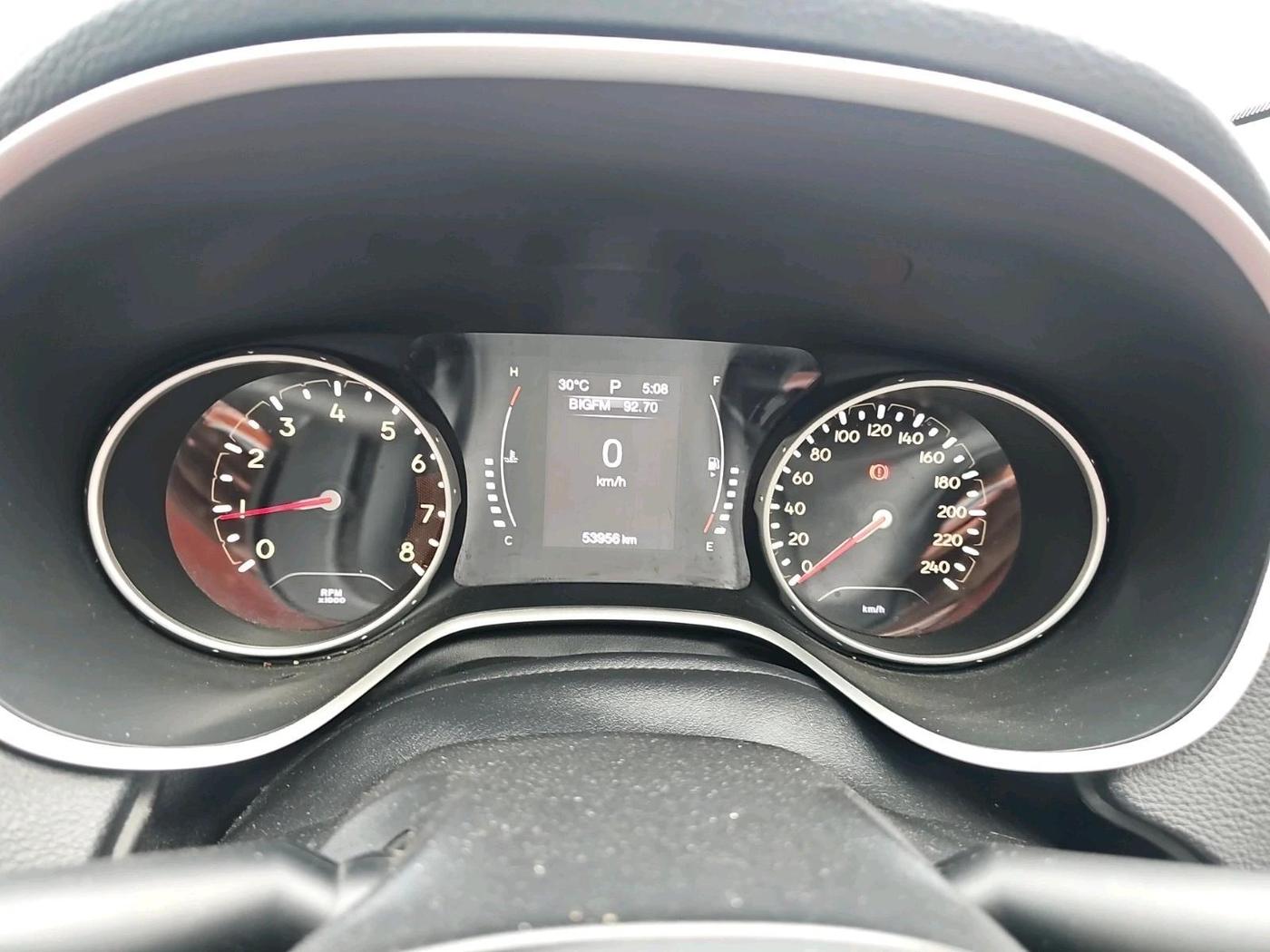 2017 Jeep Compass LIMITED 1.4 PETROL AT, Petrol, Automatic, 53,956 km, interior