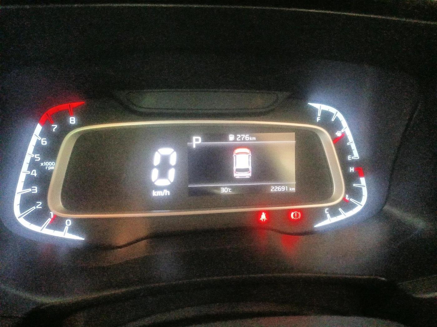 2020 KIA SONET GTX PLUS 1.0 DCT, Petrol, Automatic, 22,691 km, interior