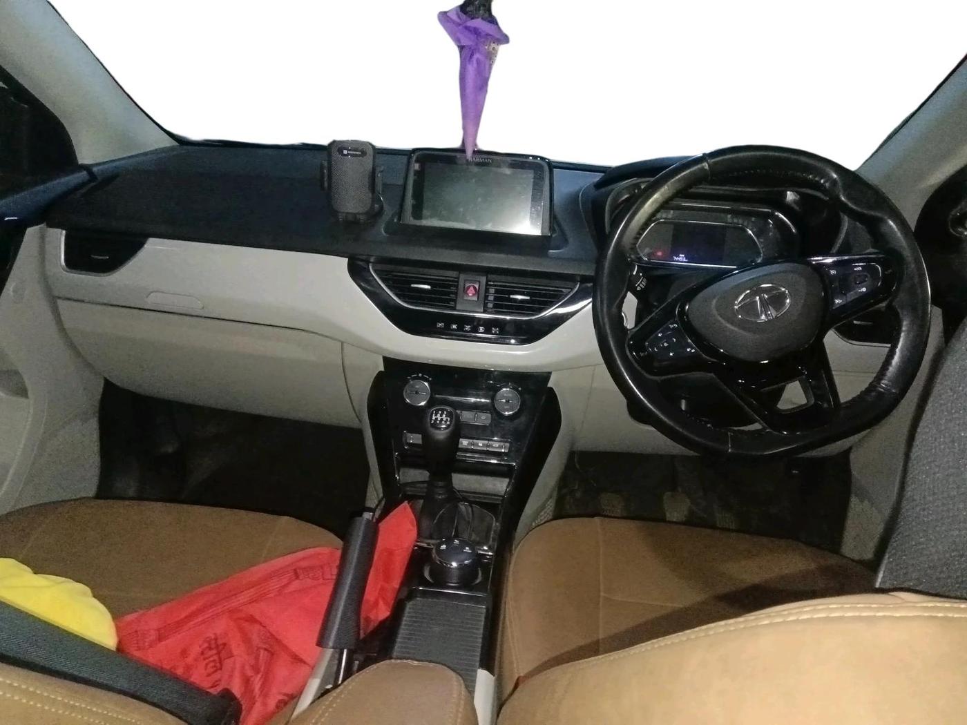 2021 Tata NEXON XZ PLUS PETROL SUNROOF, Petrol, Manual, 74,493 km, interior