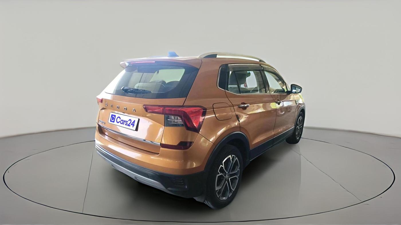 2021 Skoda KUSHAQ STYLE 1.0L TSI AT, Petrol, Automatic, 59,833 km, exterior