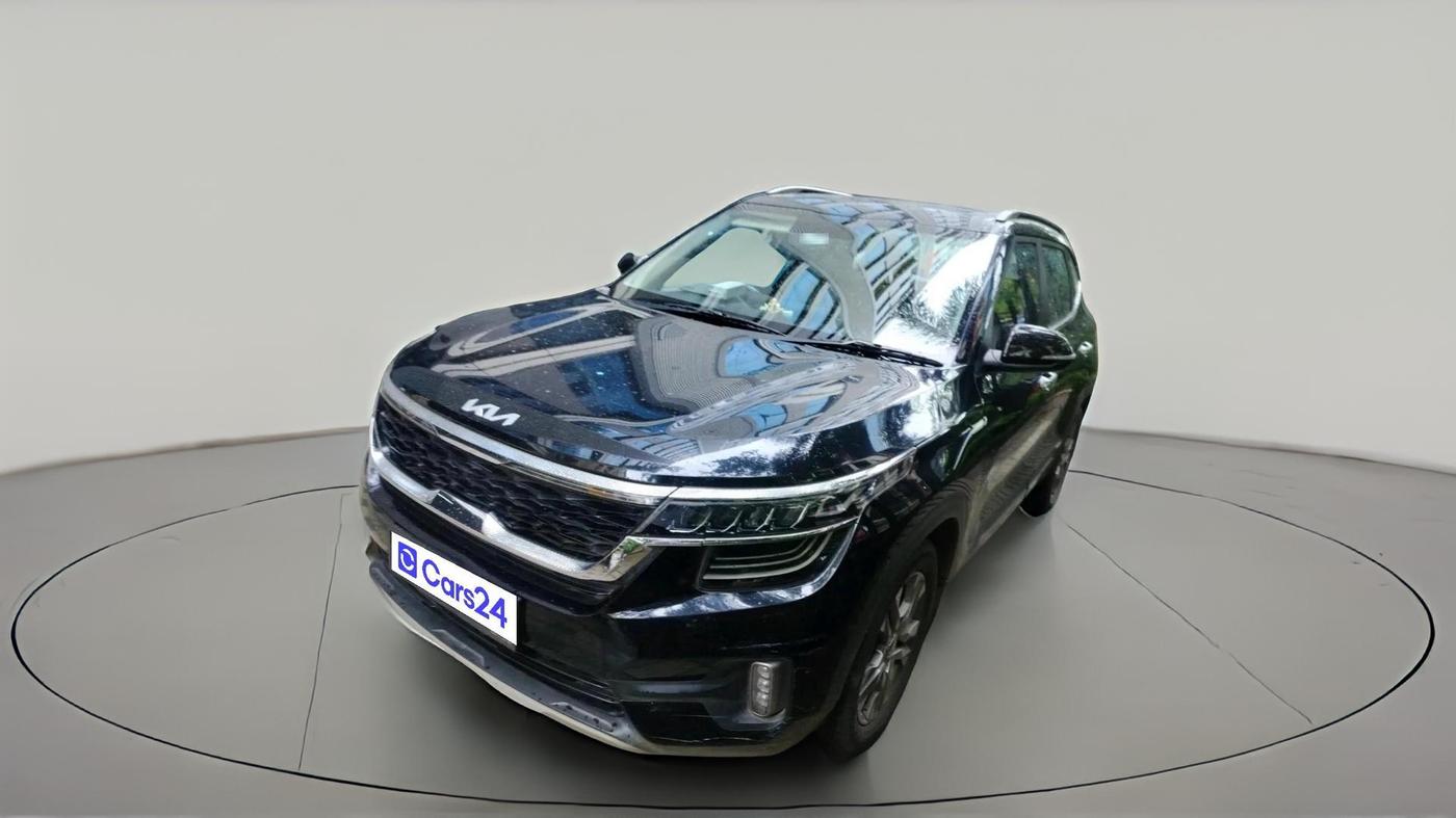 2022 KIA SELTOS HTX 1.5 CVT PETROL, Petrol, Automatic, 47,395 km, exterior