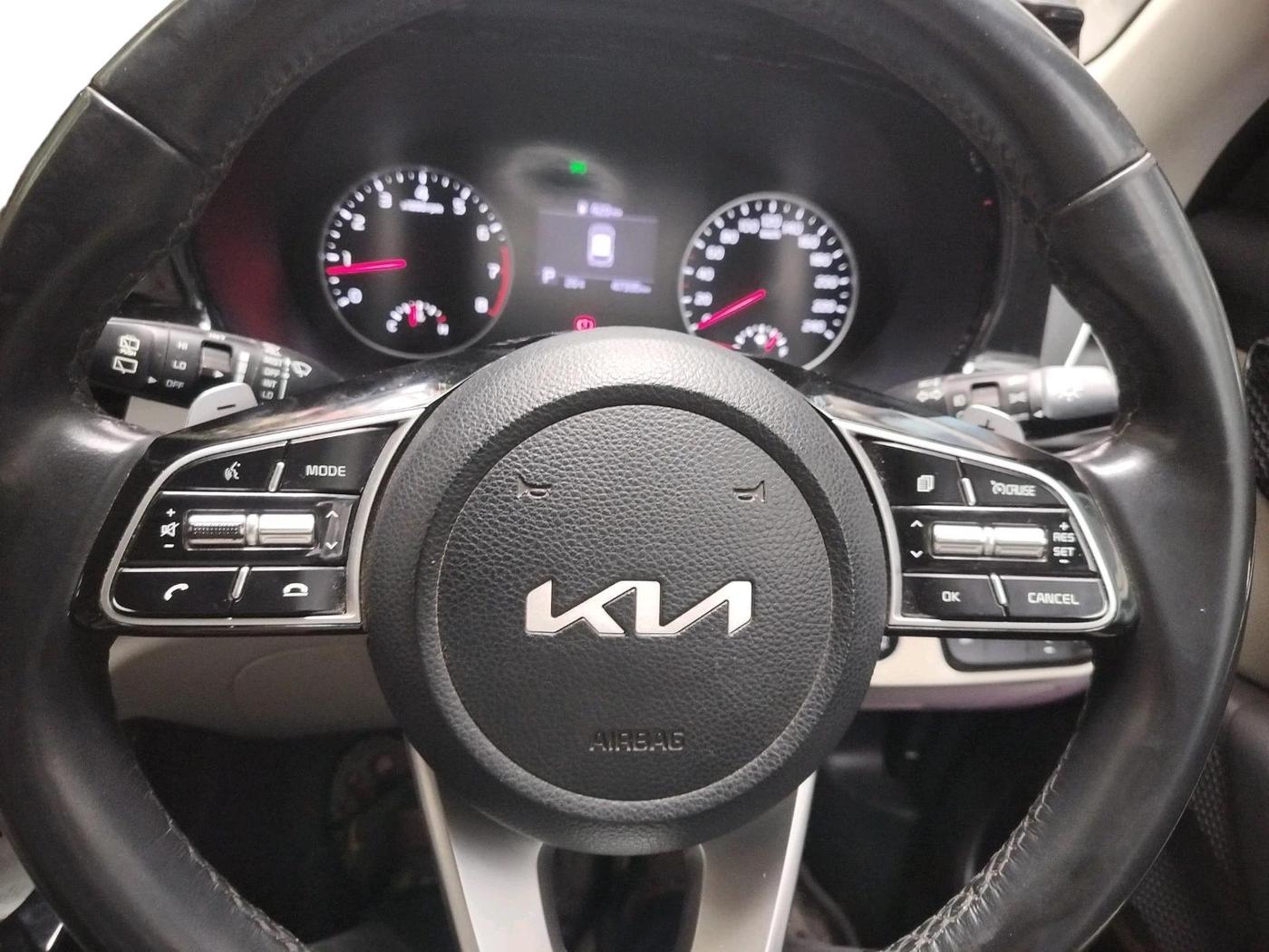 2022 KIA SELTOS HTX 1.5 CVT PETROL, Petrol, Automatic, 47,395 km, interior