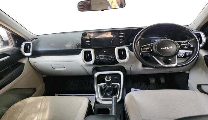 2022 KIA SONET HTX 1.0 IMT, Petrol, Manual, 27,615 km, interior