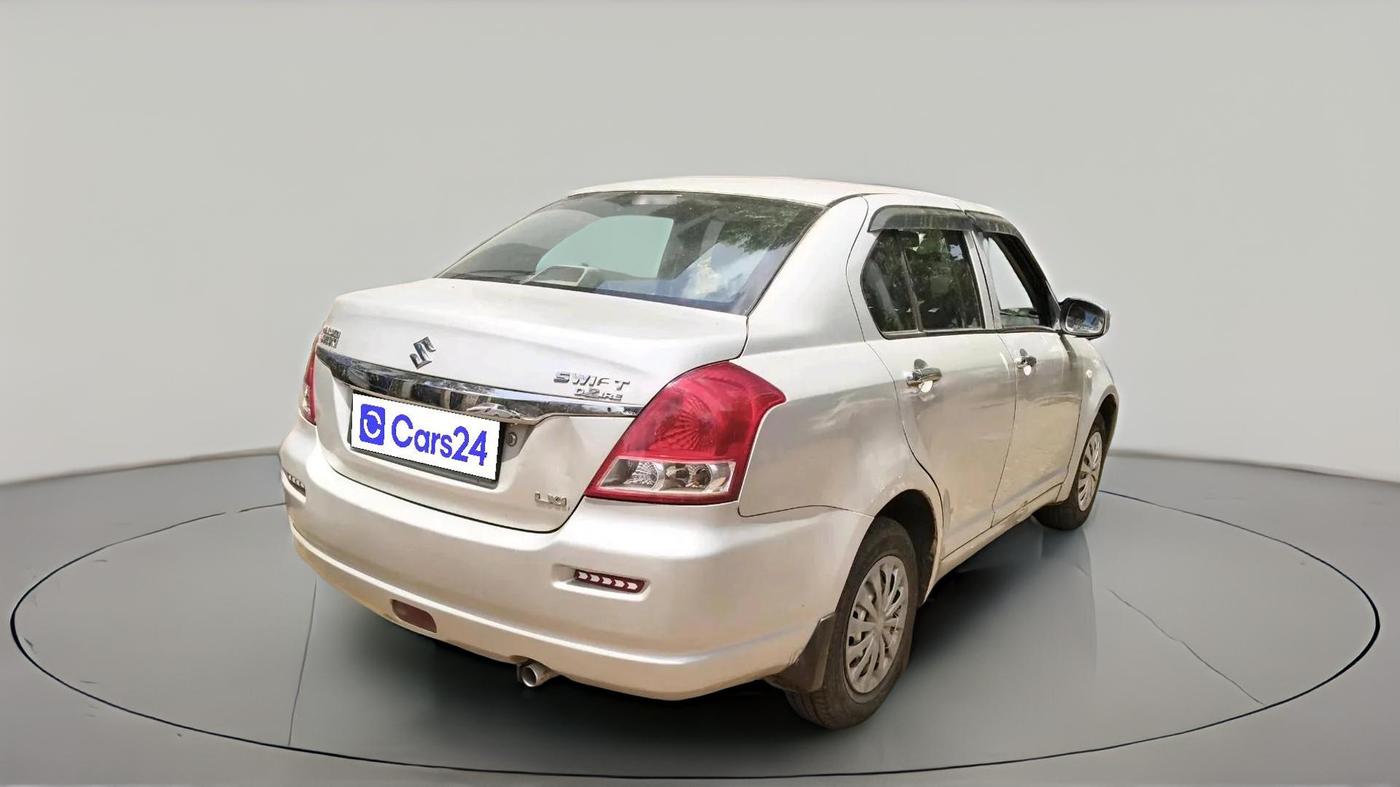 2011 Maruti Swift Dzire LXI, Petrol, Manual, 1,27,858 km, exterior