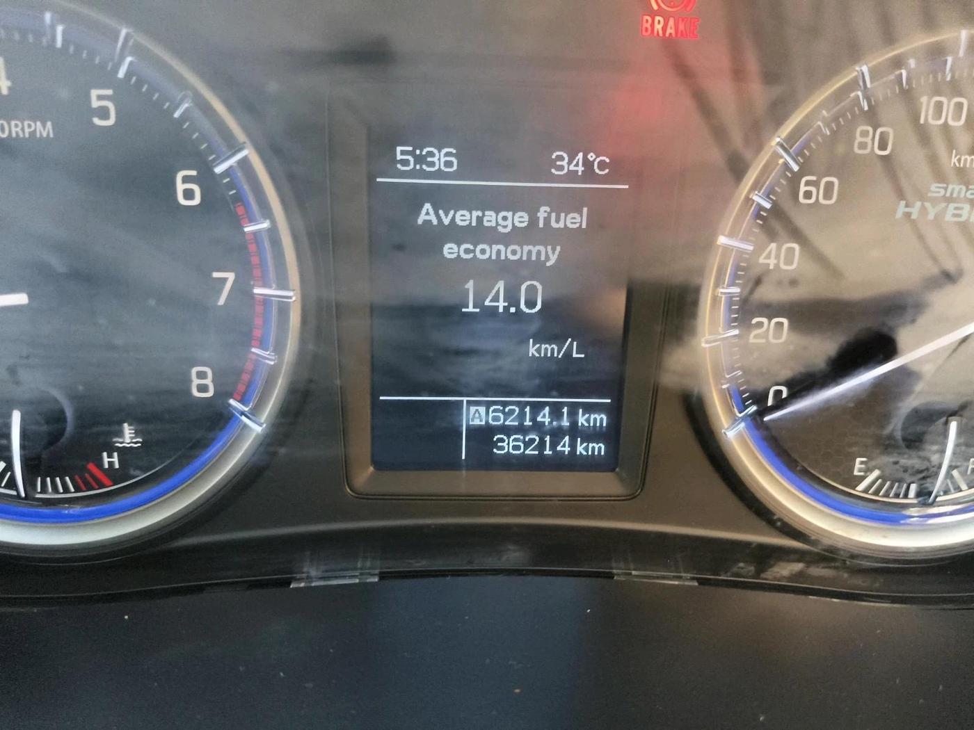 2022 Maruti S Cross ZETA 1.5, Petrol, Manual, 36,305 km, interior