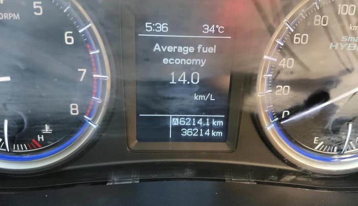 2022 Maruti S Cross ZETA 1.5, Petrol, Manual, 36,214 km, interior