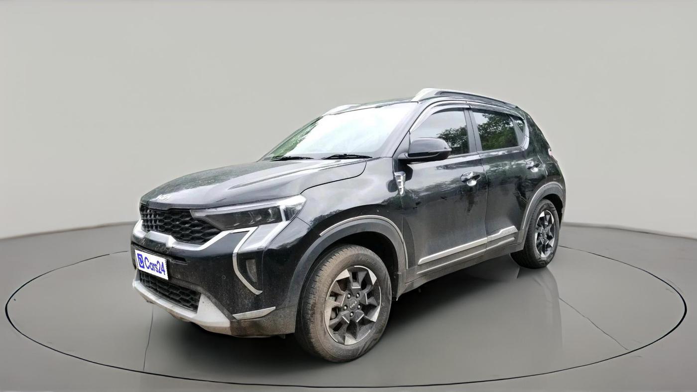 2024 KIA SONET HTX 1.0 TURBO PETROL IMT, Petrol, Manual, 25,860 km, exterior
