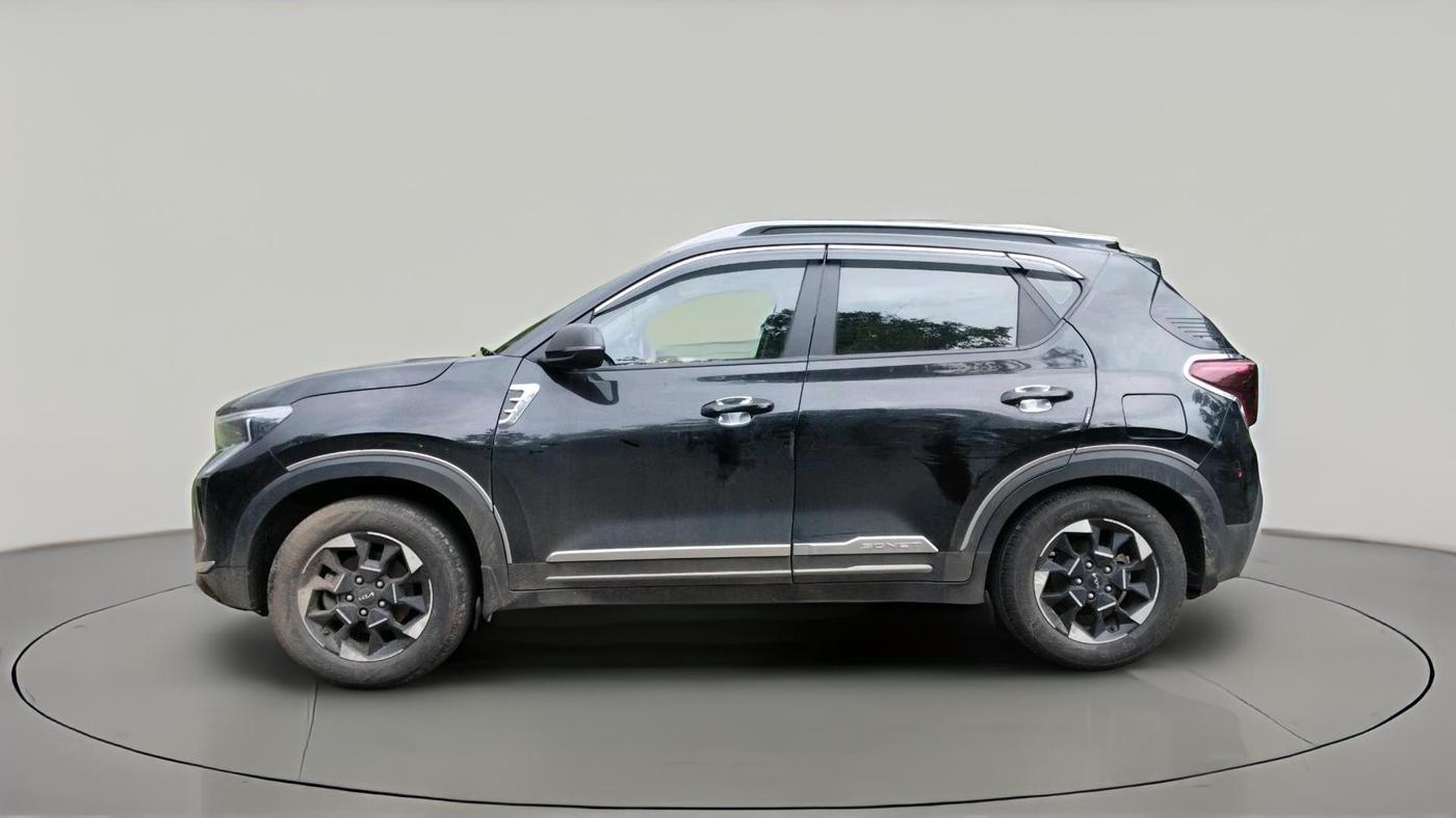 2024 KIA SONET HTX 1.0 TURBO PETROL IMT, Petrol, Manual, 25,860 km, exterior