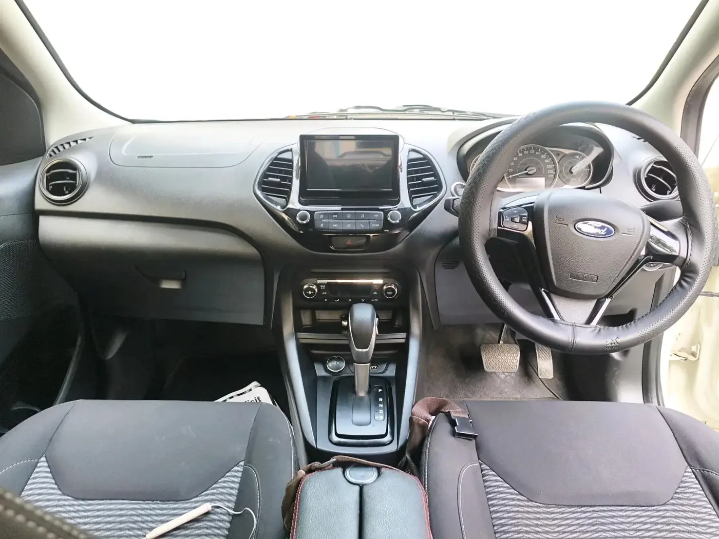 2021 Ford New Figo TITANIUM PLUS 1.2 PETROL AT, Petrol, Automatic, 24,475 km, interior
