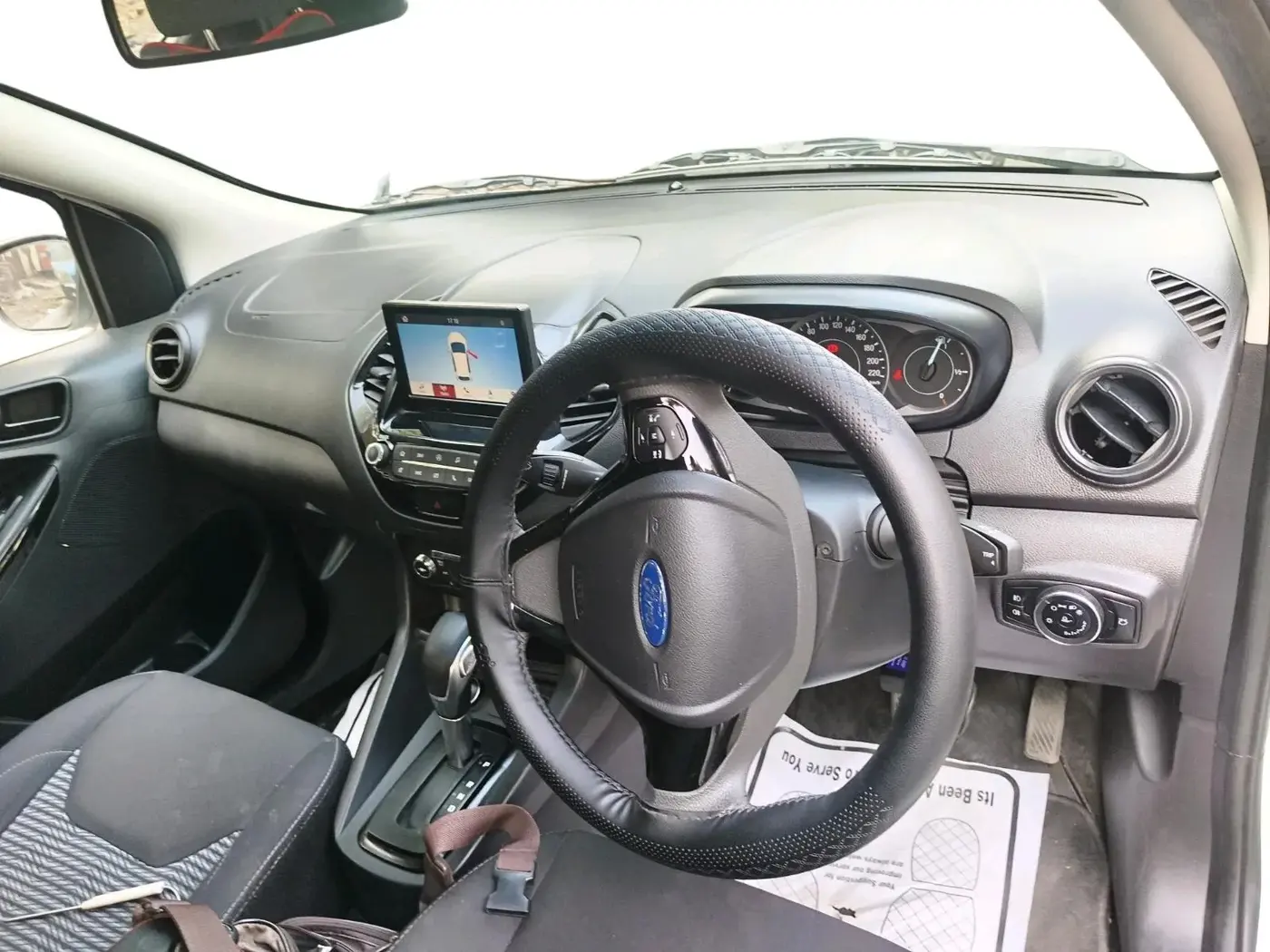 2021 Ford New Figo TITANIUM PLUS 1.2 PETROL AT, Petrol, Automatic, 24,475 km, interior