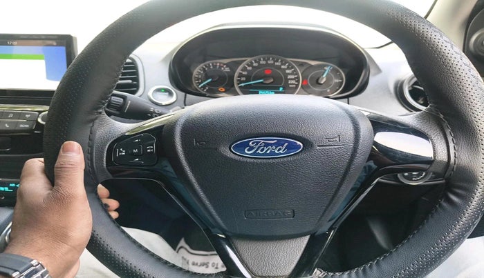 2021 Ford New Figo TITANIUM PLUS 1.2 PETROL AT, Petrol, Automatic, 24,475 km, interior