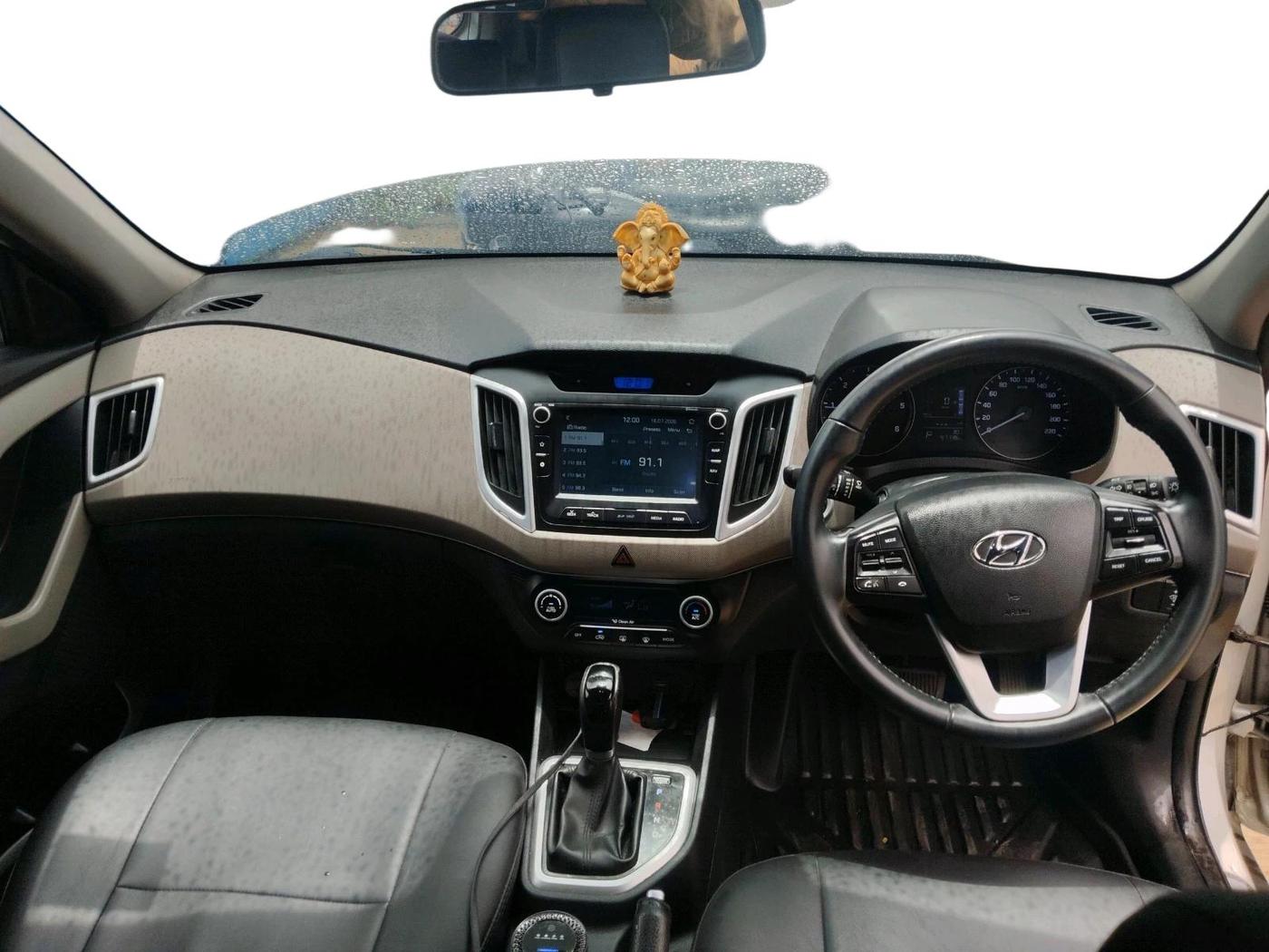 2018 Hyundai Creta SX AT 1.6 DIESEL, Diesel, Automatic, 97,136 km, interior