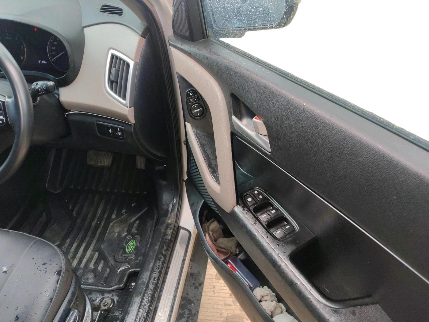 2018 Hyundai Creta SX AT 1.6 DIESEL, Diesel, Automatic, 97,136 km, interior