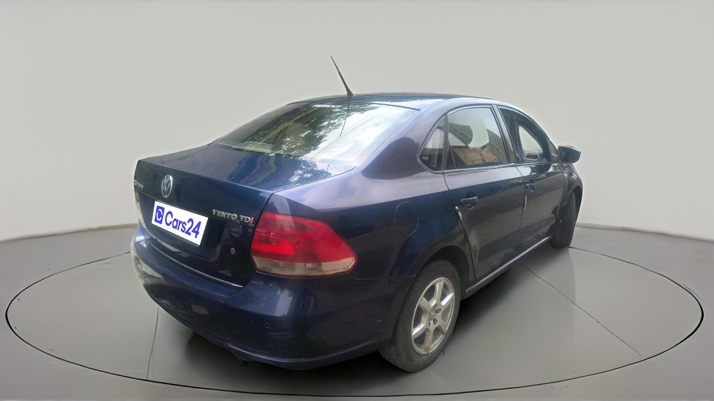 2012 Volkswagen Vento HIGHLINE DIESEL 1.6, Diesel, Manual, 78,002 km, exterior