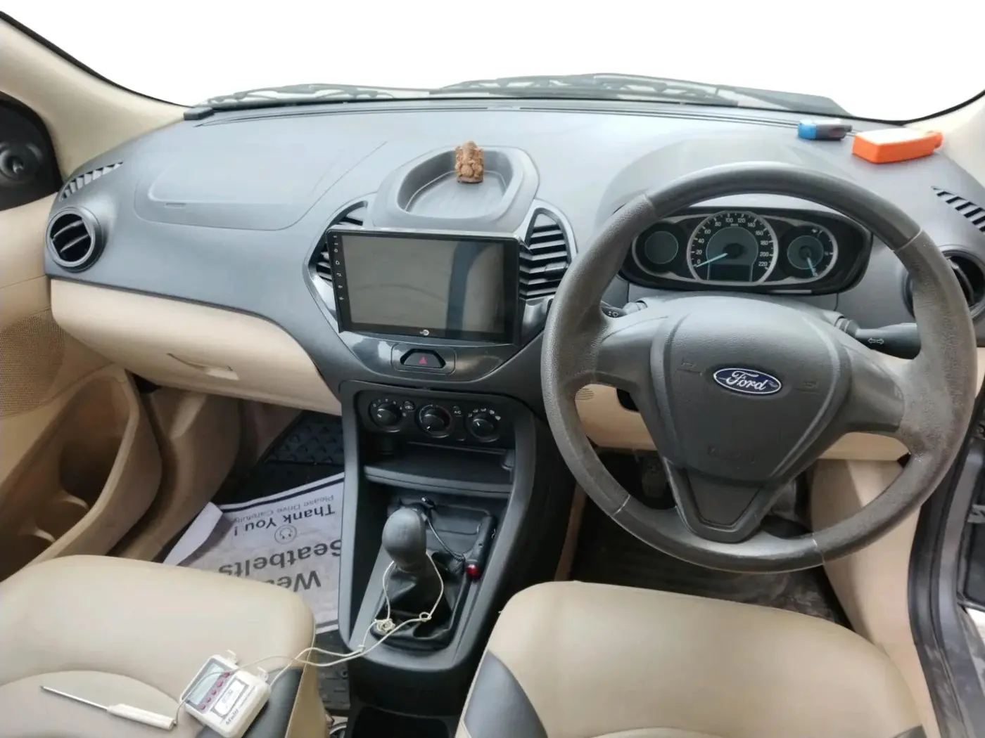 2016 Ford Figo Aspire AMBIENTE 1.5 DIESEL, Diesel, Manual, 80,458 km, interior