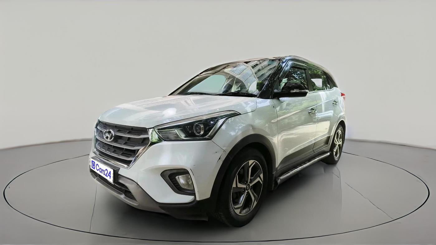 2019 Hyundai Creta SX AT 1.6 PETROL, Petrol, Automatic, 1,07,305 km, exterior