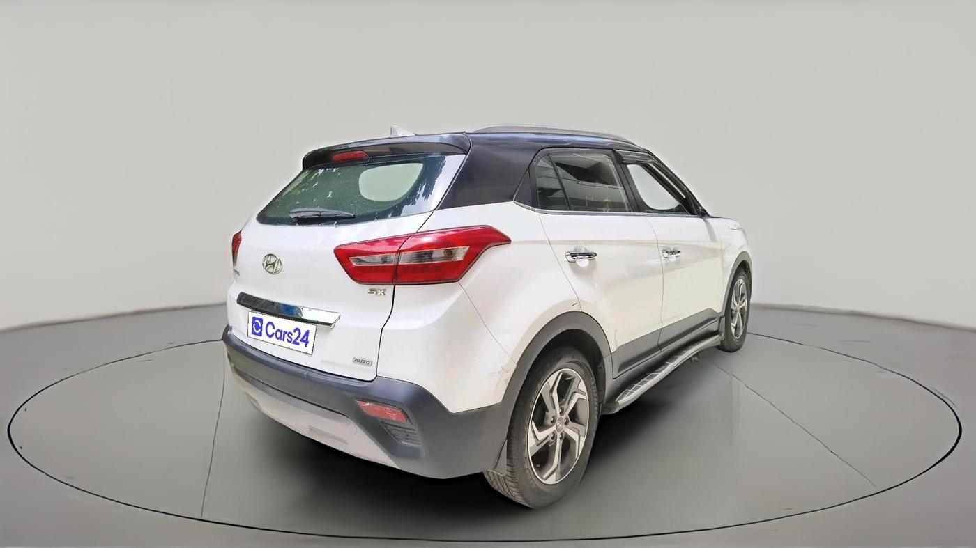 2019 Hyundai Creta SX AT 1.6 PETROL, Petrol, Automatic, 1,07,305 km, exterior