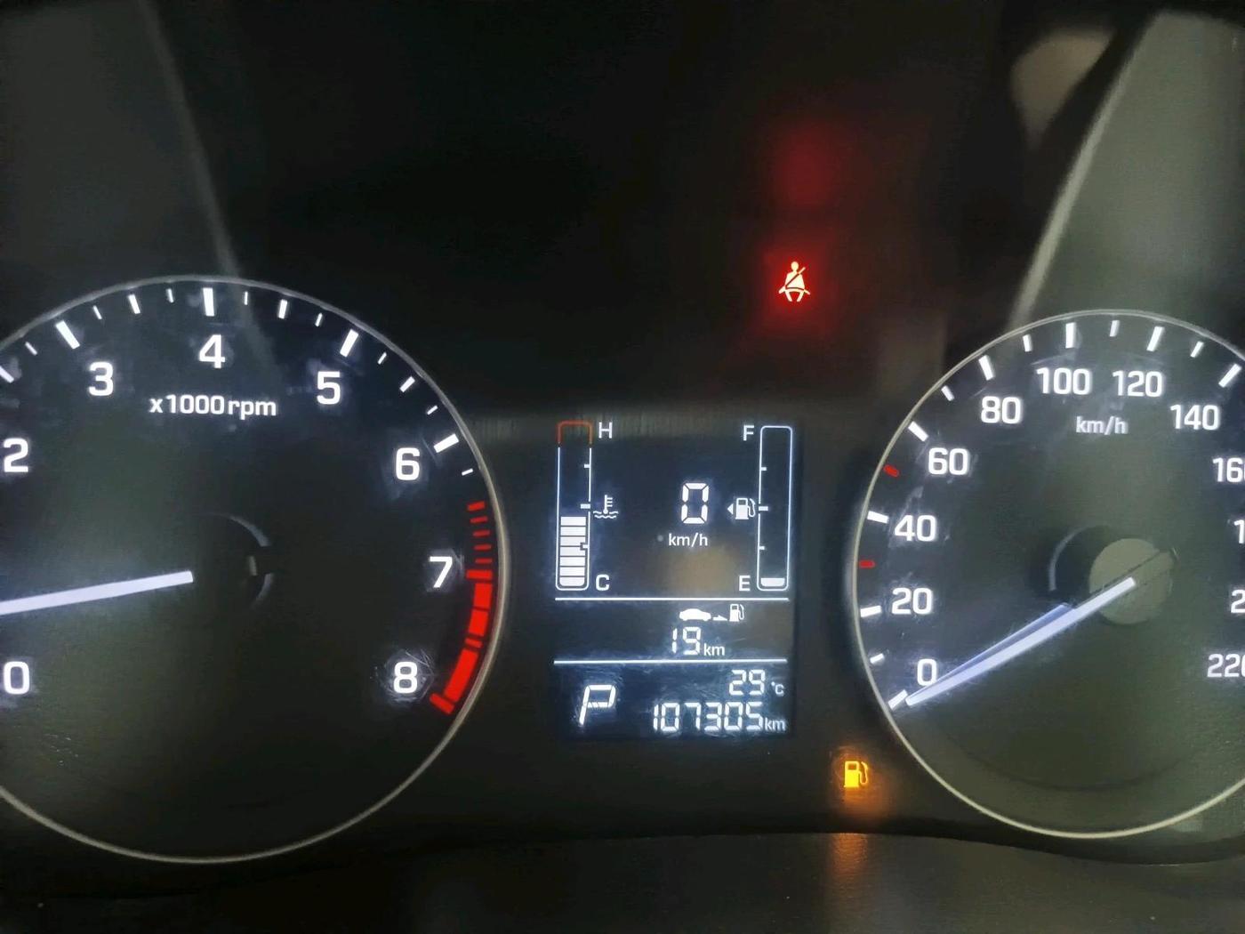 2019 Hyundai Creta SX AT 1.6 PETROL, Petrol, Automatic, 1,07,305 km, interior