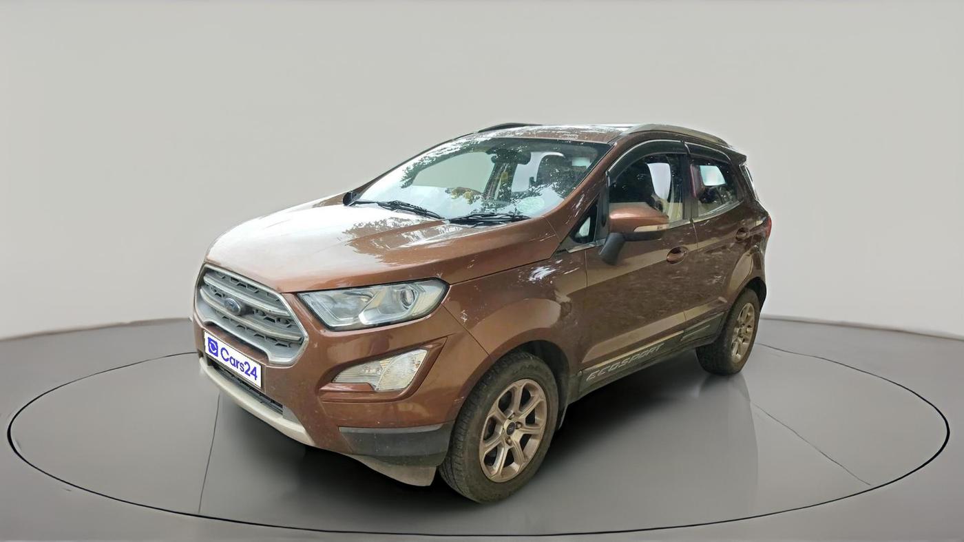 2019 Ford Ecosport TITANIUM + 1.5L PETROL AT, Petrol, Automatic, 50,087 km, exterior
