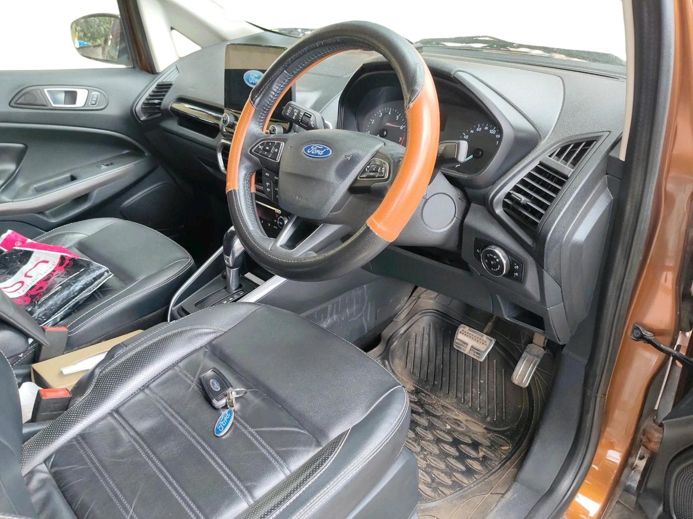 2019 Ford Ecosport TITANIUM + 1.5L PETROL AT, Petrol, Automatic, 50,087 km, interior