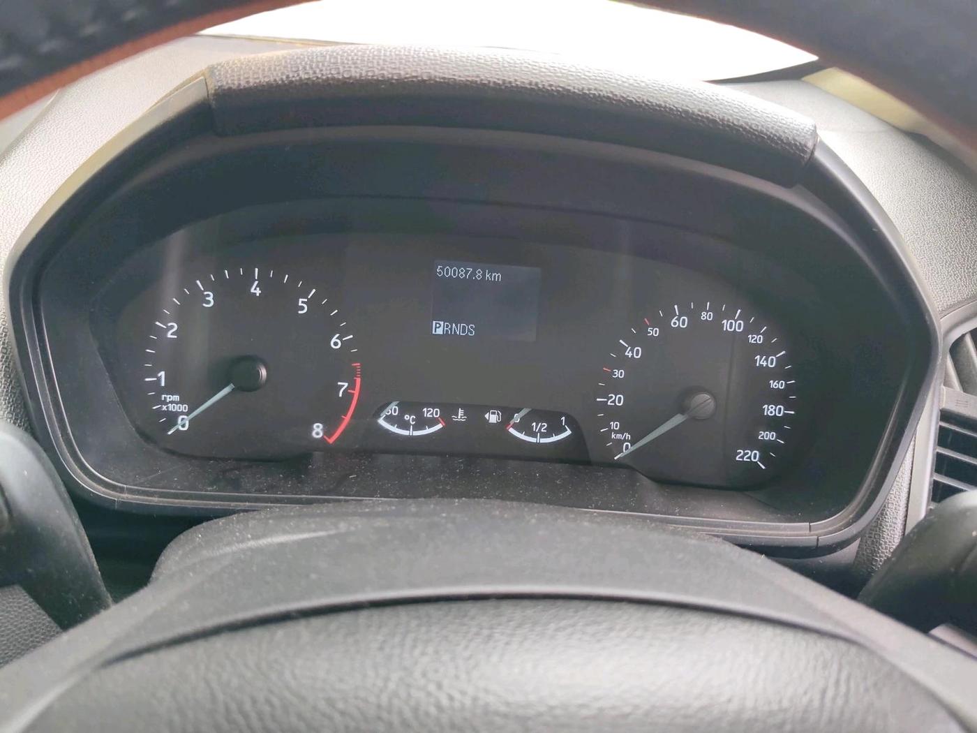2019 Ford Ecosport TITANIUM + 1.5L PETROL AT, Petrol, Automatic, 50,087 km, interior