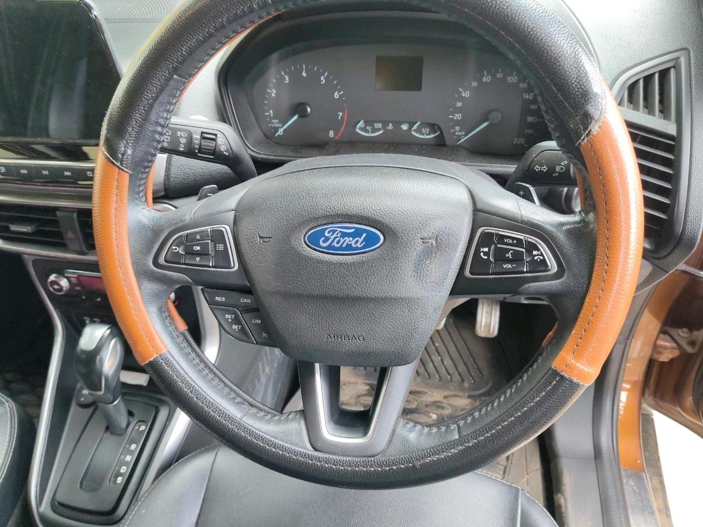 2019 Ford Ecosport TITANIUM + 1.5L PETROL AT, Petrol, Automatic, 50,087 km, interior