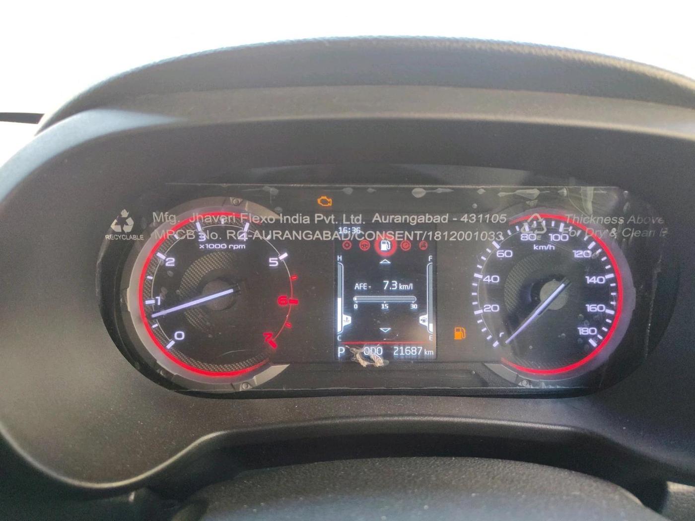 2020 Mahindra Thar LX PETROL HT 4WD AT, Petrol, Automatic, 22,400 km, interior