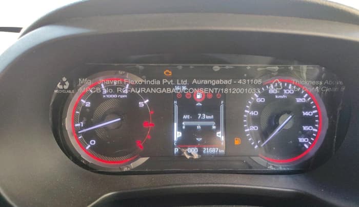 2020 Mahindra Thar LX PETROL HT 4WD AT, Petrol, Automatic, 22,400 km, interior