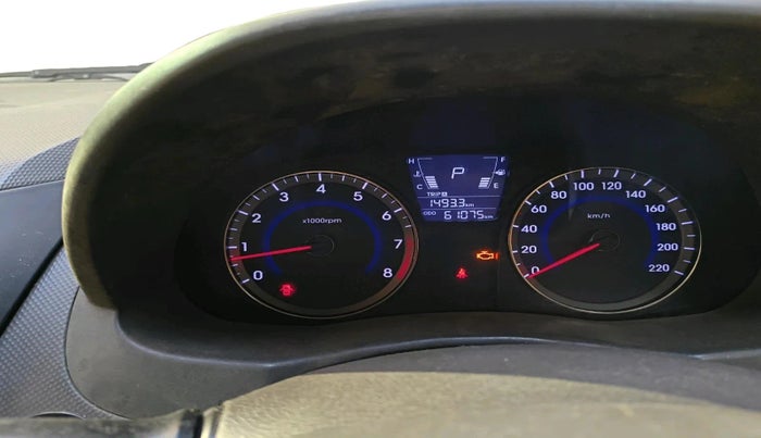 2011 Hyundai Verna FLUIDIC 1.6 VTVT SX AT, Petrol, Automatic, 61,075 km, interior