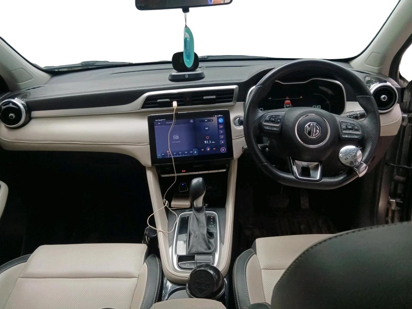 2022 MG ASTOR SHARP 1.5 CVT, Petrol, Automatic, 31,421 km, interior
