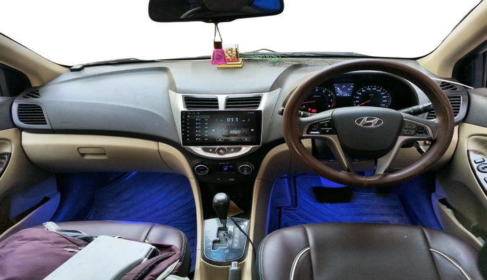 2016 Hyundai Verna 1.6 VTVT SX AT, CNG, Automatic, 71,353 km, interior