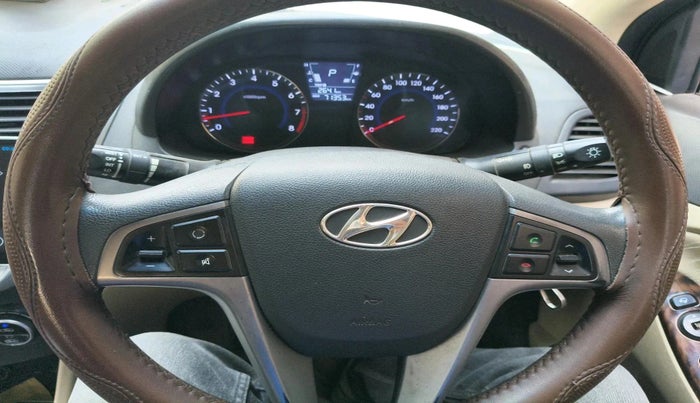 2016 Hyundai Verna 1.6 VTVT SX AT, CNG, Automatic, 71,353 km, interior