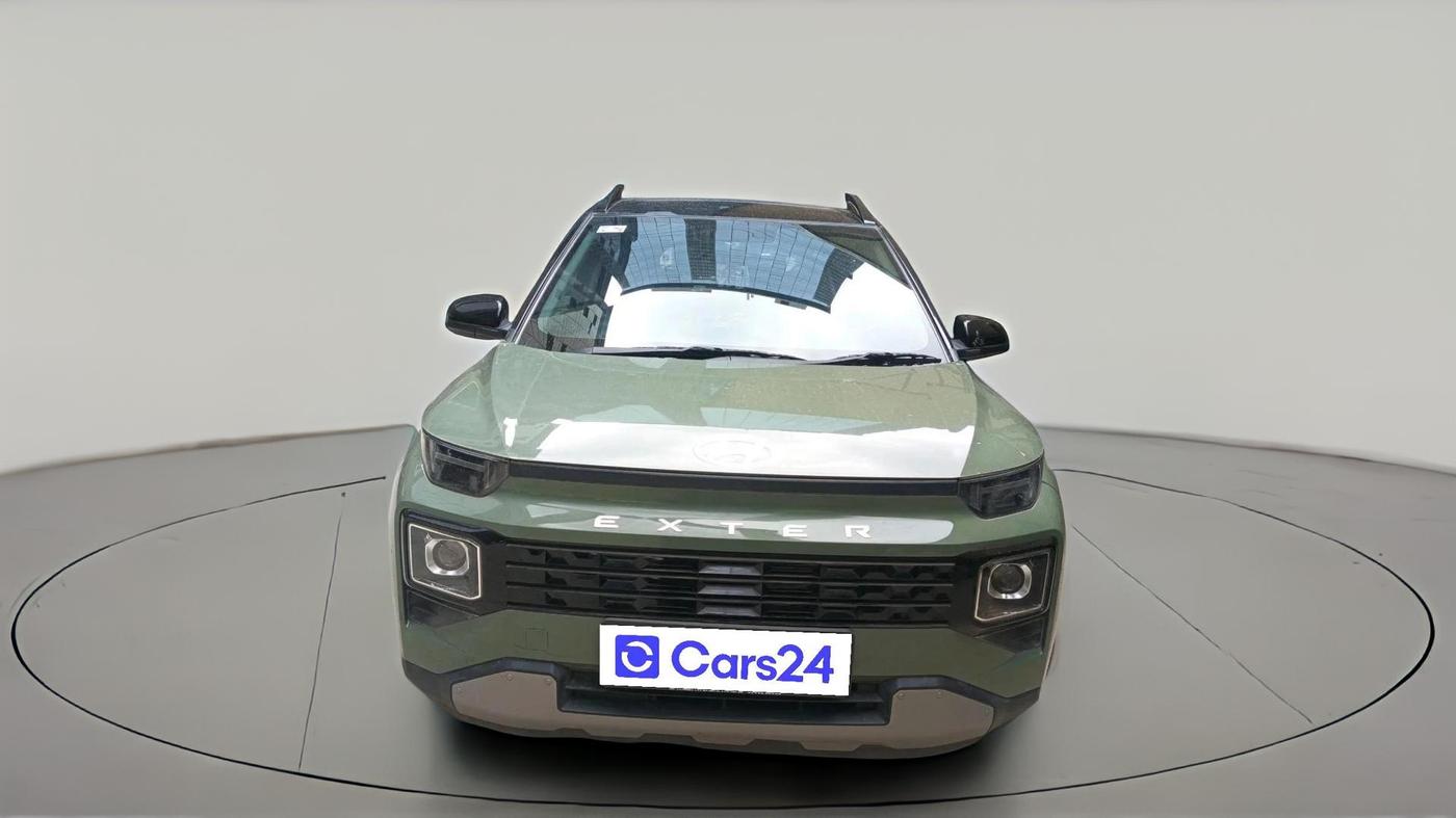 2024 Hyundai EXTER SX(O) CONNECT 1.2 AMT DUAL TONE, Petrol, Automatic, 13,265 km, exterior
