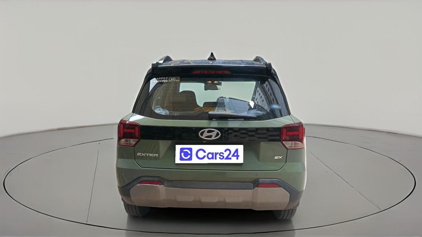 2024 Hyundai EXTER SX(O) CONNECT 1.2 AMT DUAL TONE, Petrol, Automatic, 13,265 km, exterior