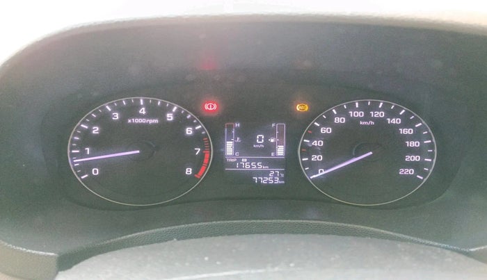 2016 Hyundai Creta SX PLUS 1.6 PETROL, Petrol, Manual, 78,500 km, interior