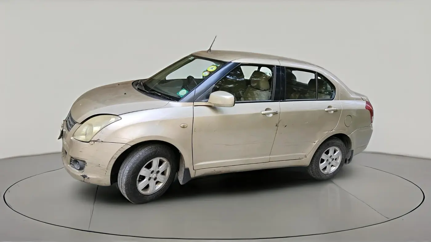 2009 Maruti Swift Dzire ZXI, Petrol, Manual, 1,24,087 km, exterior