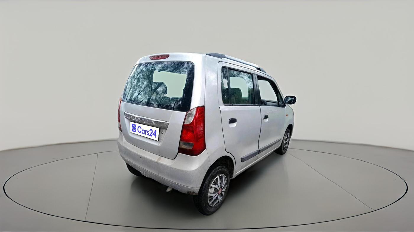 2011 Maruti Wagon R 1.0 LXI CNG, CNG, Manual, 1,37,193 km, exterior