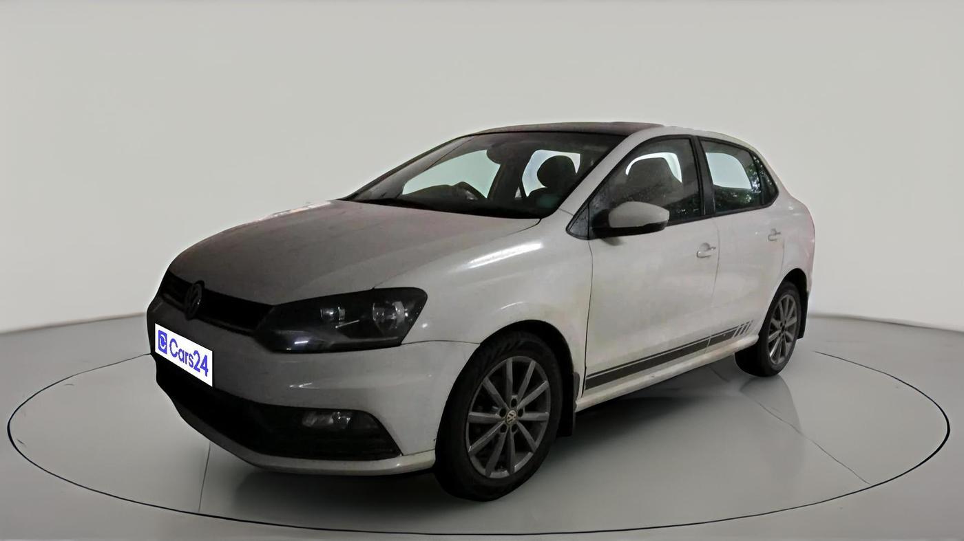 2019 Volkswagen Ameo HIGHLINE PLUS 1.5L AT 16 ALLOY, Diesel, Automatic, 1,10,215 km, exterior