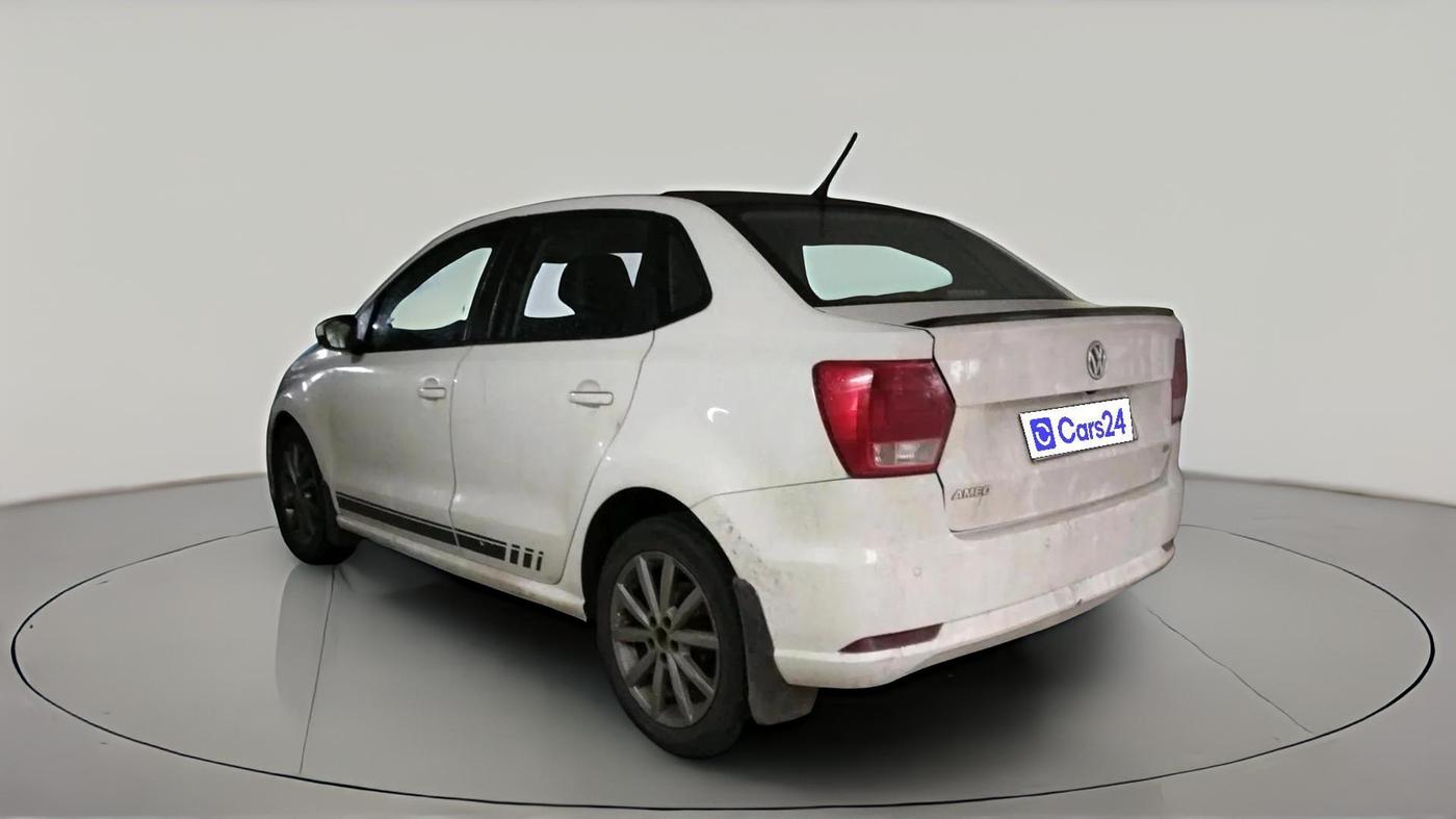 2019 Volkswagen Ameo HIGHLINE PLUS 1.5L AT 16 ALLOY, Diesel, Automatic, 1,10,215 km, exterior