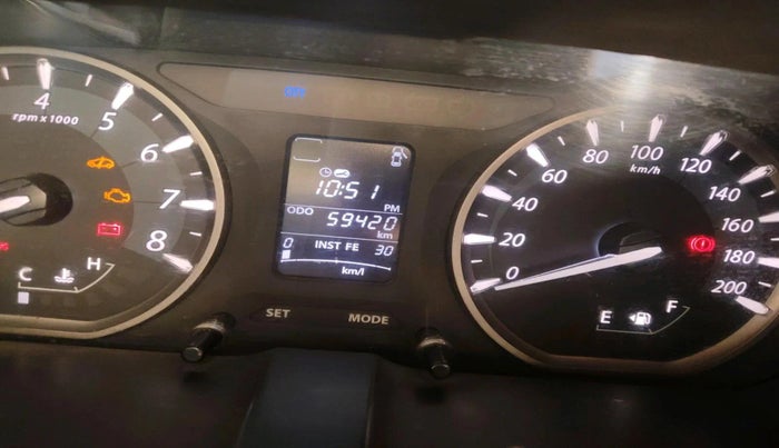 2017 Tata Zest XE PETROL, CNG, Manual, 59,420 km, interior