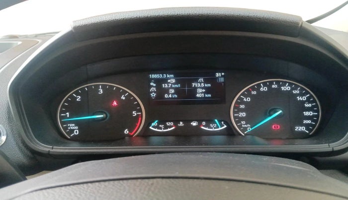 2021 Ford Ecosport TITANIUM 1.5L DIESEL, Diesel, Manual, 18,853 km, interior