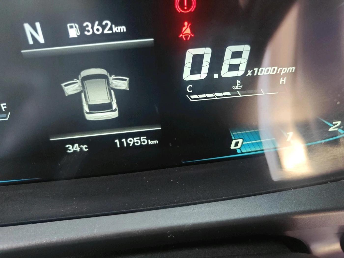 2021 Hyundai NEW I20 Asta 1.0 GDI Turbo IMT, Petrol, Manual, 11,955 km, interior