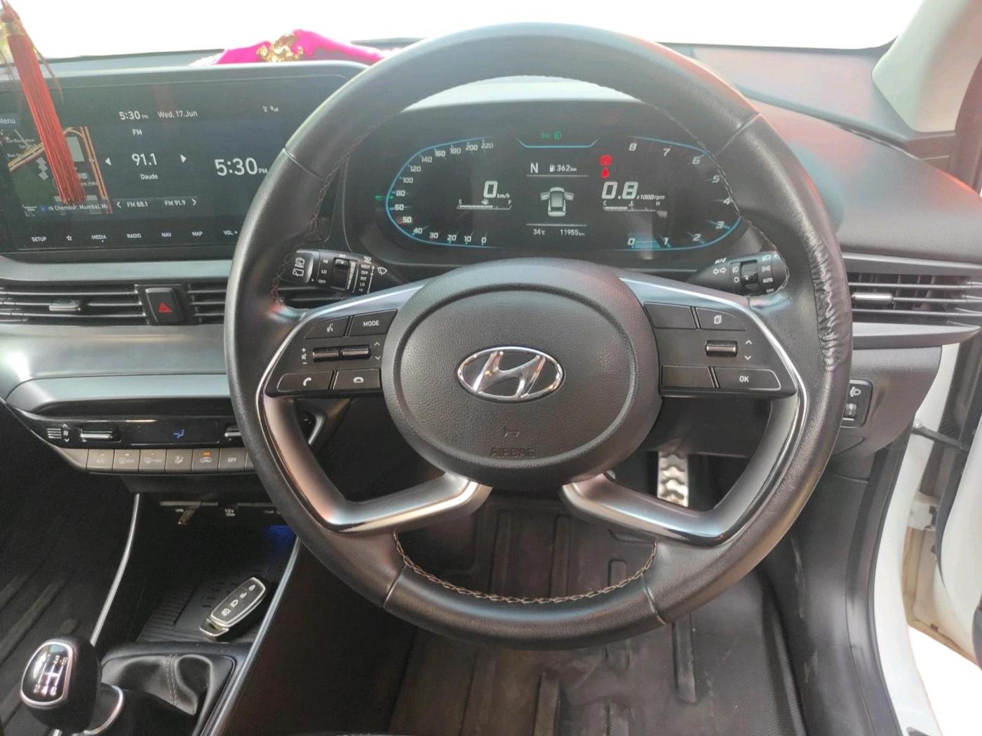 2021 Hyundai NEW I20 Asta 1.0 GDI Turbo IMT, Petrol, Manual, 11,955 km, interior