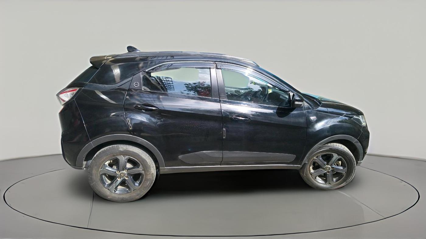 2023 Tata NEXON XZA PLUS LUX SUNROOF RED DARK PETROL, Petrol, Automatic, 28,243 km, exterior