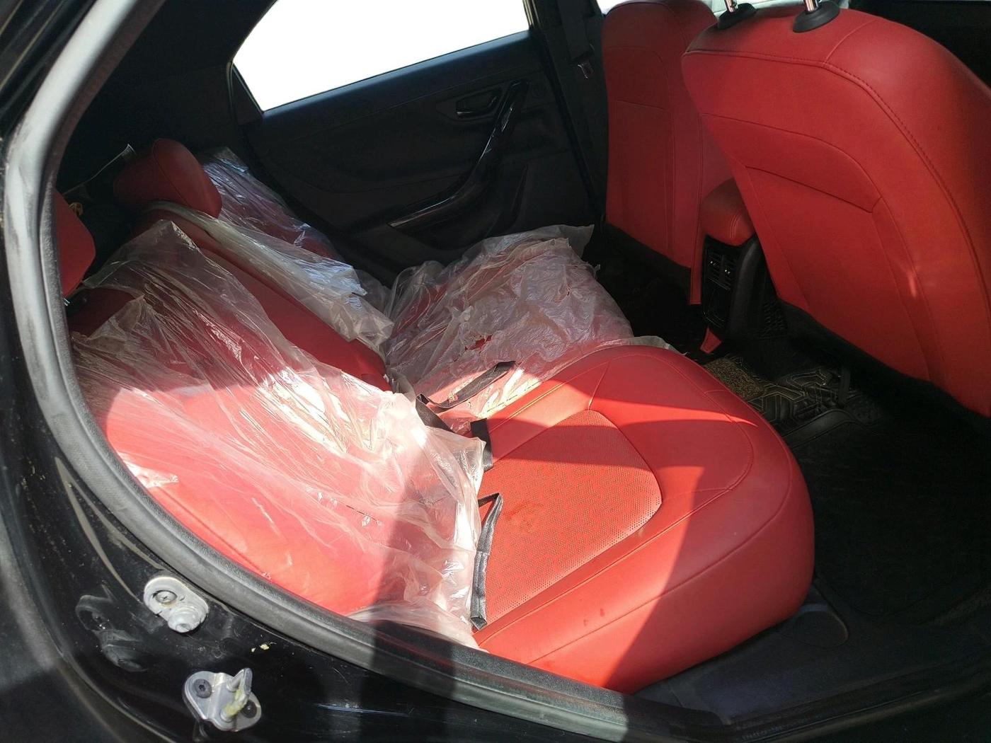 2023 Tata NEXON XZA PLUS LUX SUNROOF RED DARK PETROL, Petrol, Automatic, 28,243 km, interior