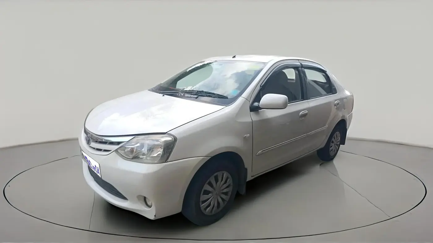 2012 Toyota Etios G, Petrol, Manual, 1,06,287 km, exterior