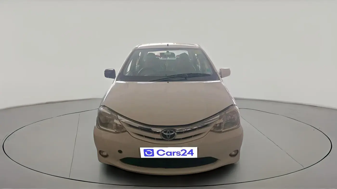 2012 Toyota Etios G, Petrol, Manual, 1,06,287 km, exterior