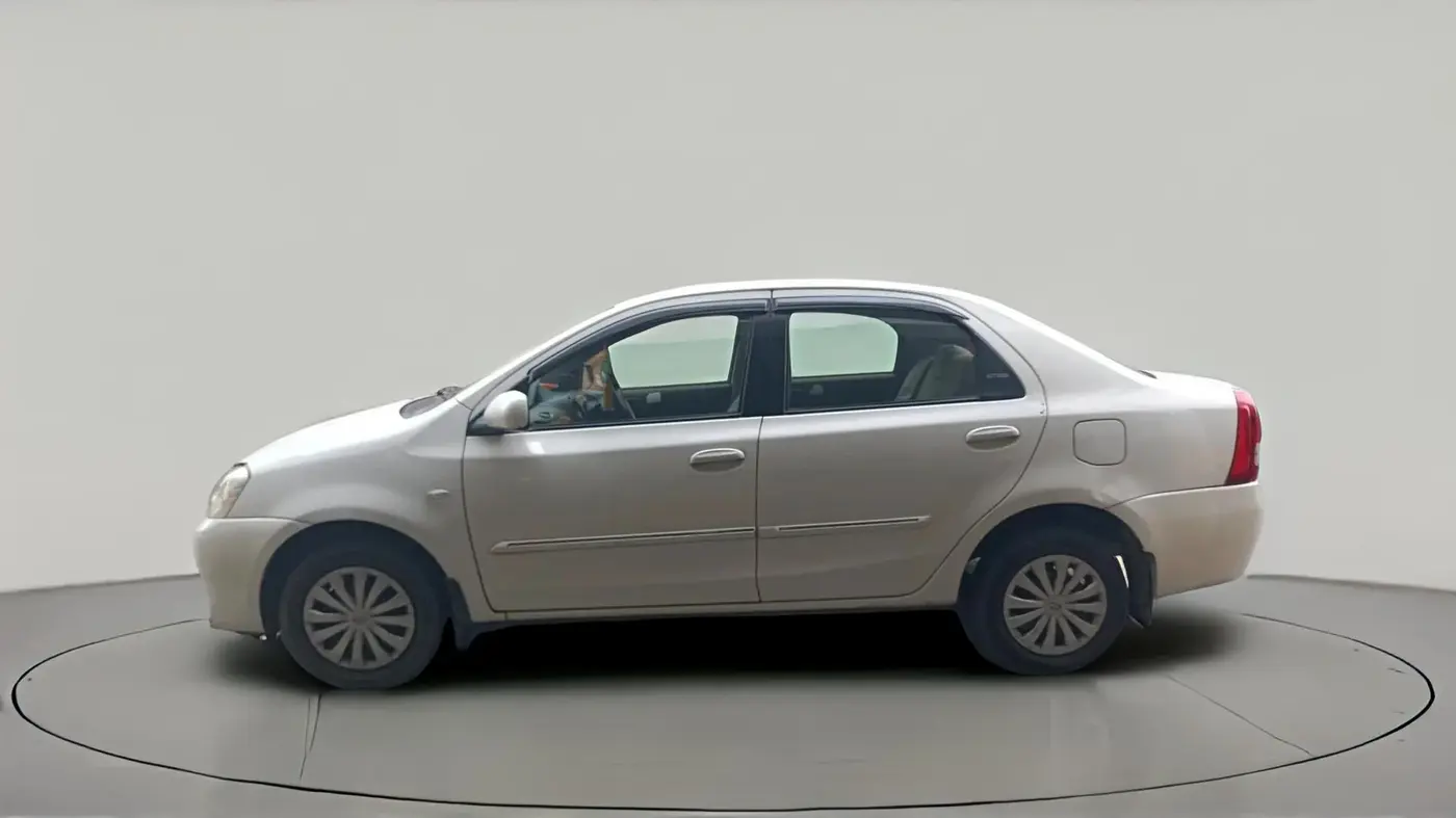 2012 Toyota Etios G, Petrol, Manual, 1,06,287 km, exterior