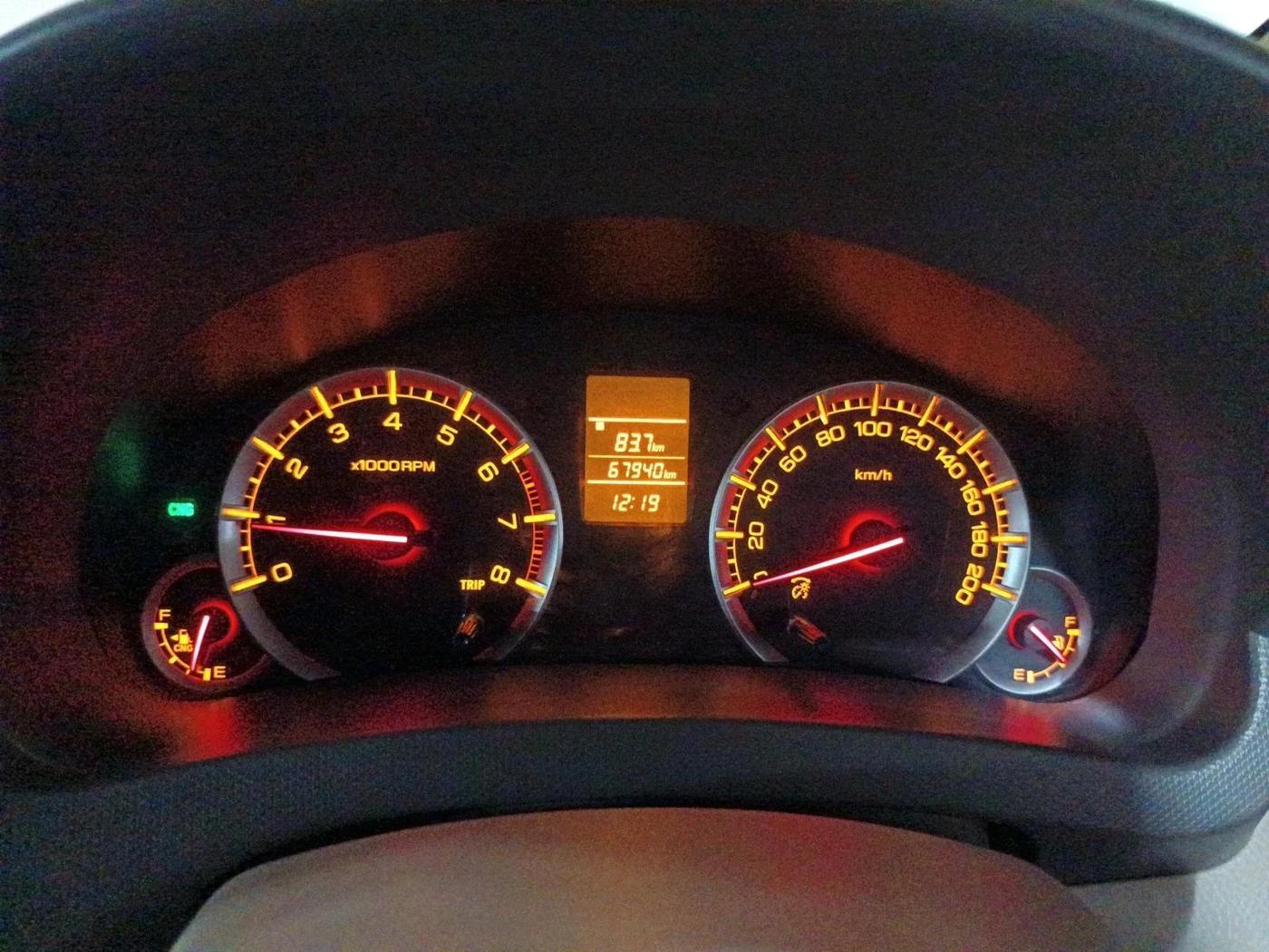 2015 Maruti Ertiga VXI CNG, CNG, Manual, 67,940 km, interior